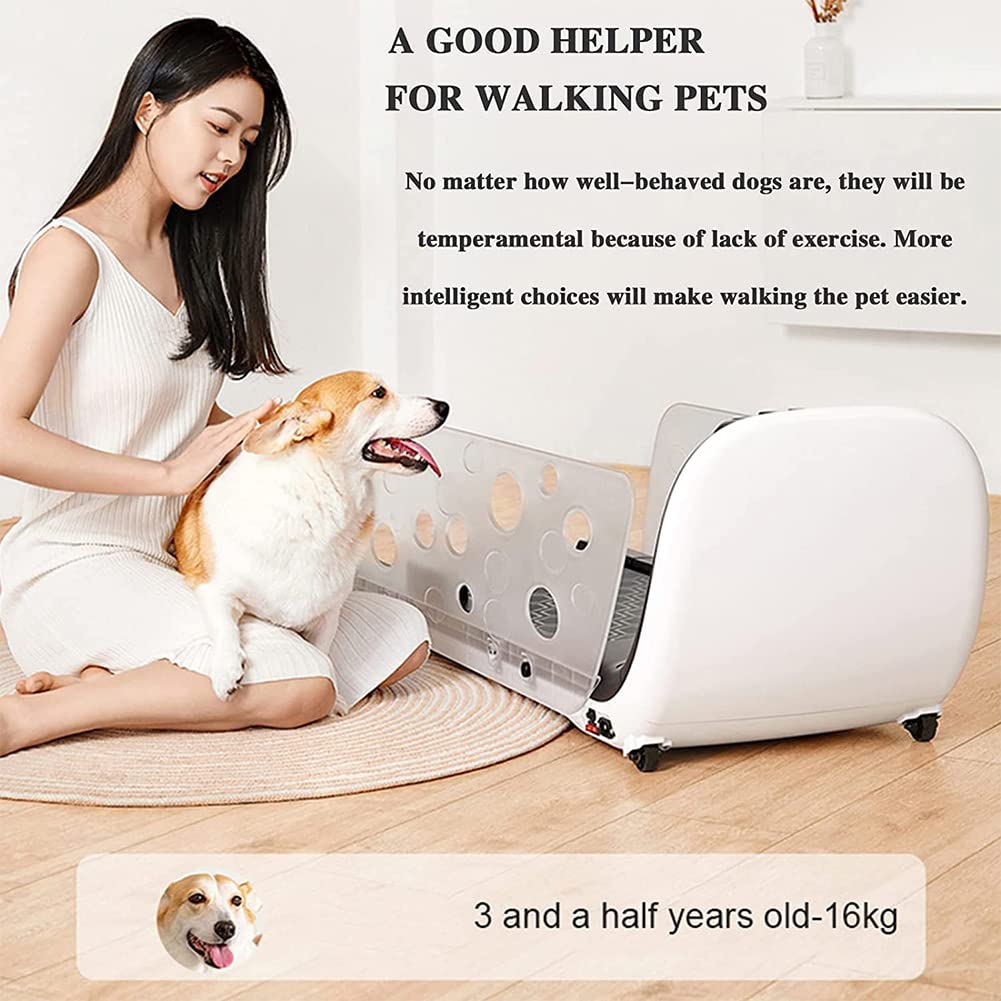 Amazon.co.jp: 犬用トレッドミル、安全柵付きペットランニング